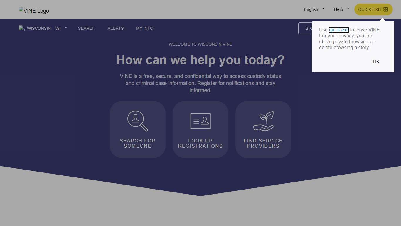 VINELink - Wisconsin